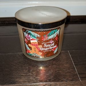 BBW Spiced Gingerbread 3-wick candle
